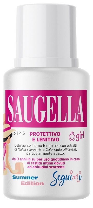 SAUGELLA GIRL PROTETTIVO E LENITIVO DETERGENTE INTIMO 100 ML - Farmacianuova.eu