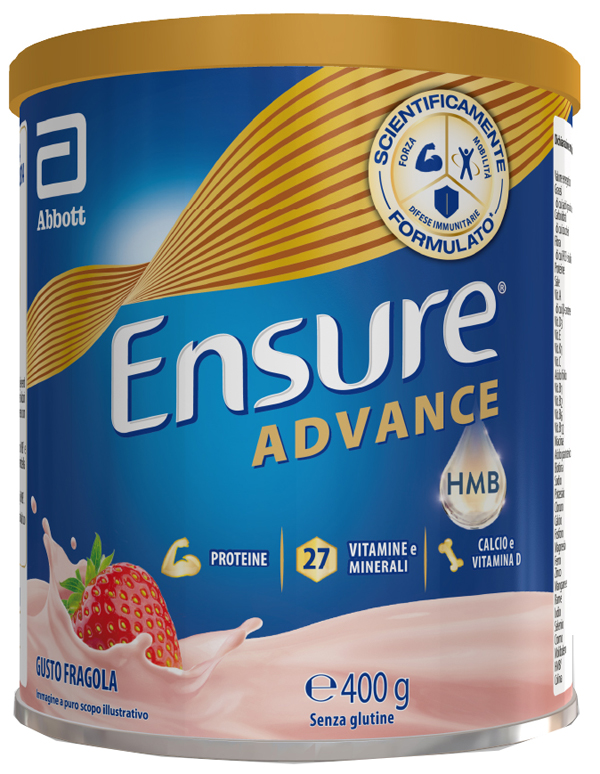 ENSURE ADVANCE FRAGOLA 400 G - Farmacianuova.eu