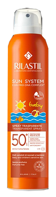 RILASTIL SUN SYSTEM BABY SPRAY VAPO SPF50+ 200 ML - Farmacianuova.eu