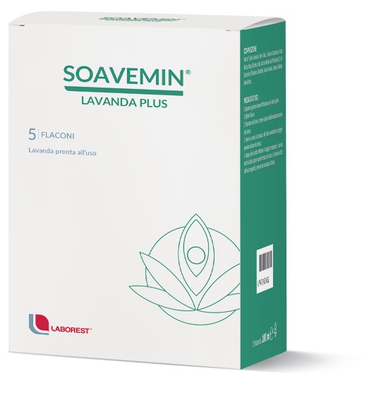 SOAVEMIN LAVANDA PLUS 5 FLACONI DA 100 ML - Farmacianuova.eu