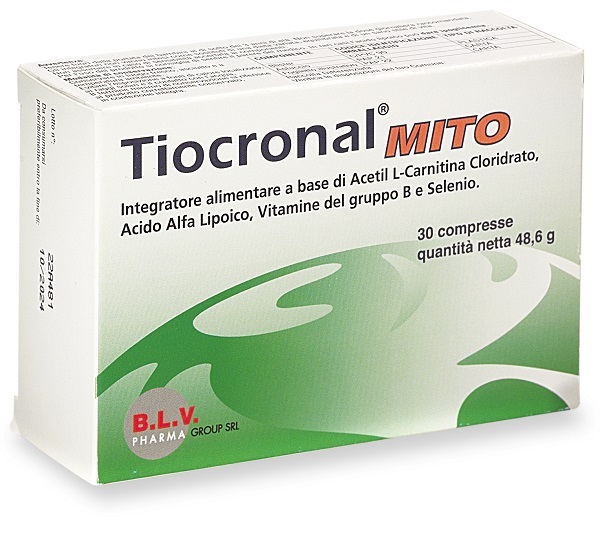 TIOCRONAL MITO 30 COMPRESSE - Farmacianuova.eu