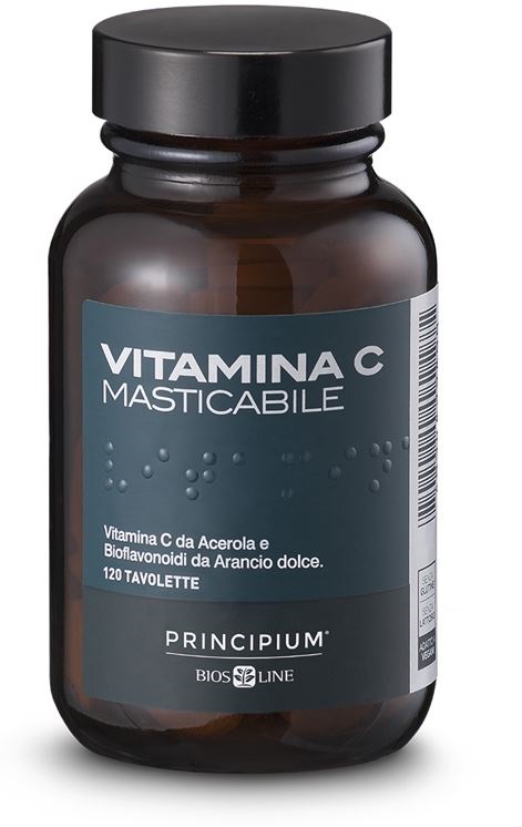 PRINCIPIUM VITAMINA C MASTICABILE 120 TAVOLETTE - Farmacianuova.eu