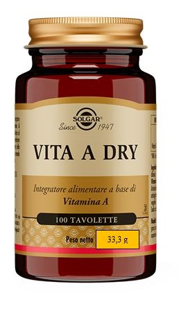 VITA A DRY 100 TAVOLETTE - Farmacianuova.eu