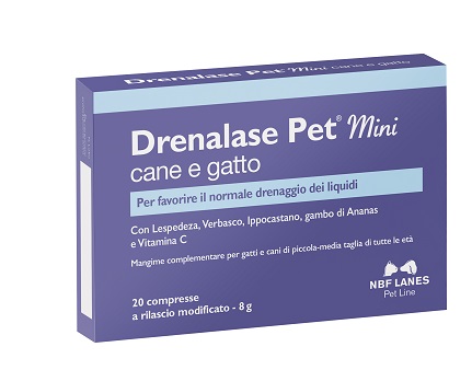 DRENALASE PET MINI CANE GATTO 20 COMPRESSE - Farmacianuova.eu