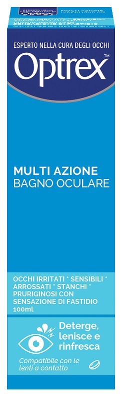 BAGNO OCULARE OPTREX MULTI AZIONE 100 ML - Farmacianuova.eu