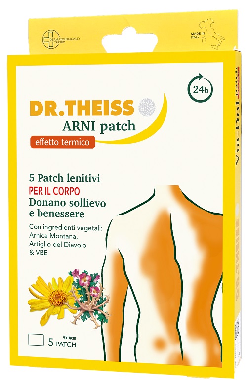 THEISS ARNI PATCH EFFETTO TERMICO 5 PEZZI - Farmacianuova.eu