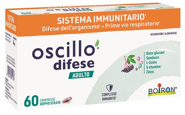 OSCILLO DIFESE ADULTO 60 COMPRESSE - Farmacianuova.eu