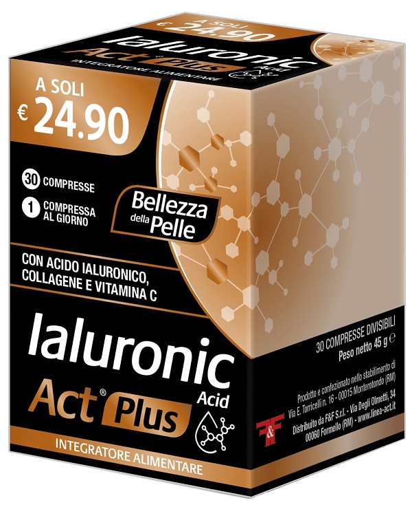 IALURONIC ACID ACT PLUS 30 COMPRESSE DIVISIBILI - Farmacianuova.eu