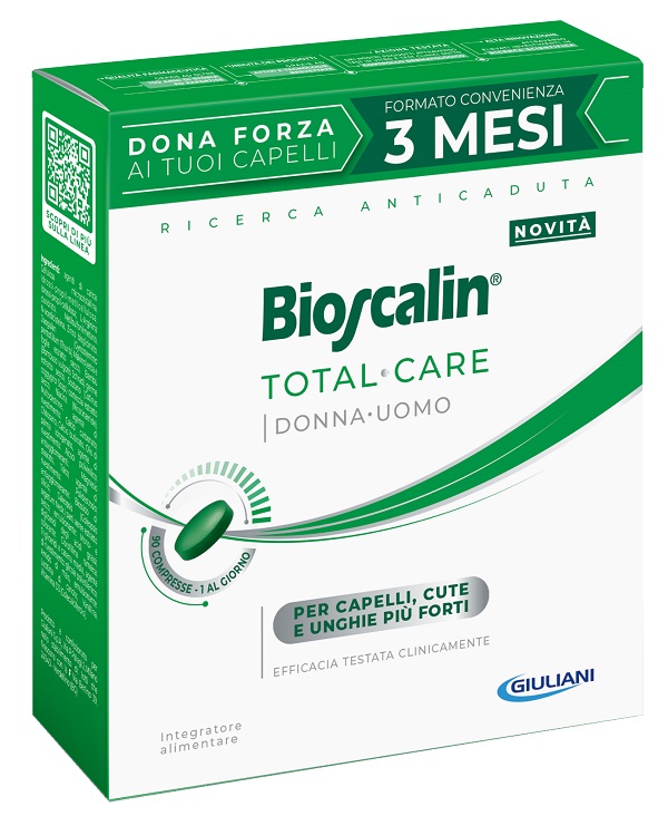 BIOSCALIN TOTAL CARE 90 COMPRESSE - Farmacianuova.eu