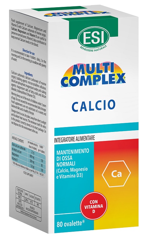 ESI MULTICOMPLEX CALCIO 80 OVALETTE - Farmacianuova.eu