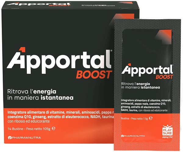 APPORTAL BOOST 14 BUSTINE CON EDULCORANTE - Farmacianuova.eu