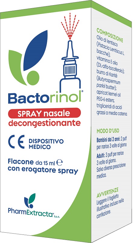 BACTORINOL SPRAY NASALE 15 ML - Farmacianuova.eu