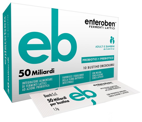 ENTEROBEN 50 MILIARDI 10 BUSTINE - Farmacianuova.eu