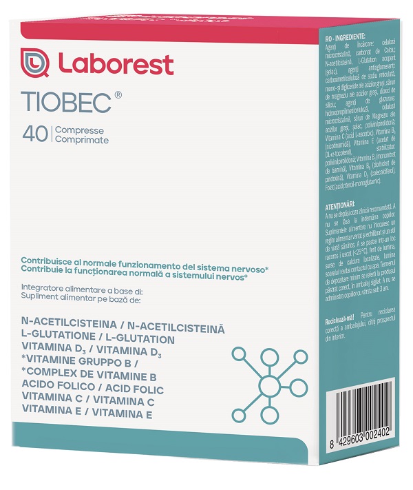 TIOBEC 40 COMPRESSE - Farmacianuova.eu