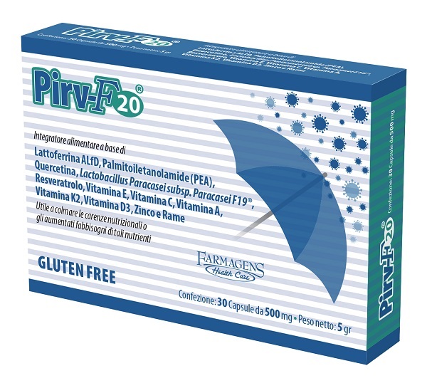 PIRV F20 30 CAPSULE 500 MG - Farmacianuova.eu