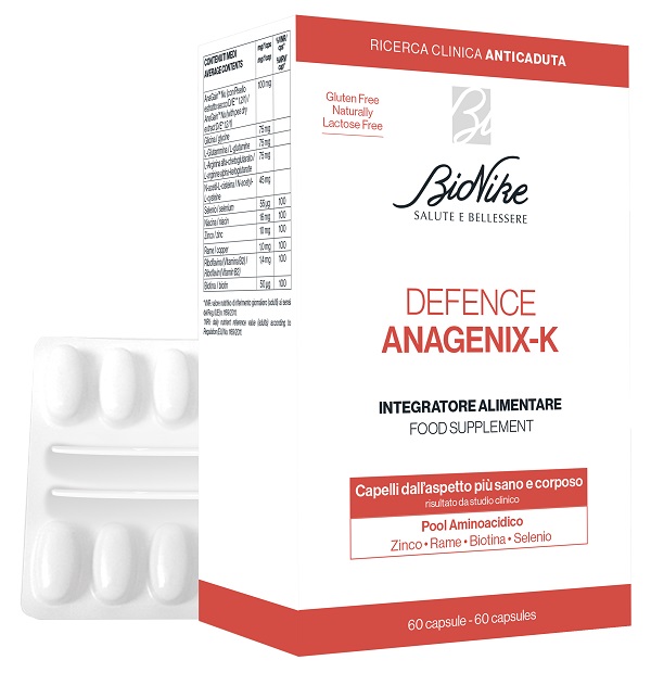 DEFENCE ANAGENIX K INTEGRATORE ALIMENTARE 60 CAPSULE - Farmacianuova.eu