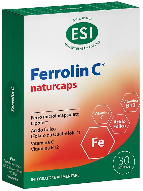 ESI FERROLIN C 30 NATURCAPS - Farmacianuova.eu