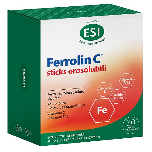 ESI FERROLIN C 30 STICK OROSOLUBILI - Farmacianuova.eu