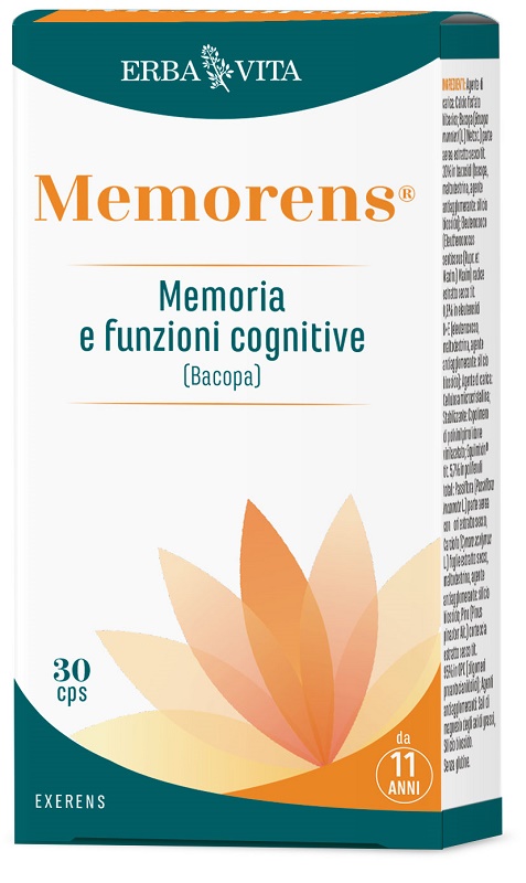MEMORENS 30 CAPSULE DA 0,5 G - Farmacianuova.eu