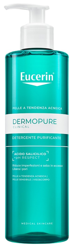 EUCERIN DERMOPURE CLINICAL DETERGENTE PURIFICANTE 400 ML - Farmacianuova.eu