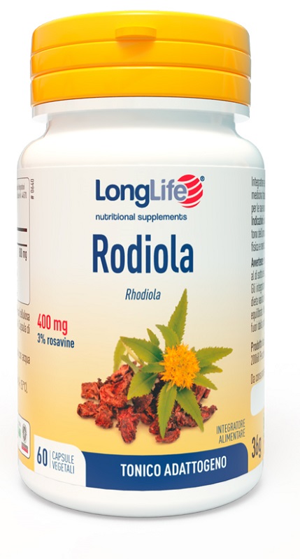 LONGLIFE RODIOLA 3% ROSAVINE 400 MG 60 TAVOLETTE - Farmacianuova.eu