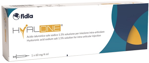 SIRINGA INTRA-ARTICOLARE HYALONE ACIDO IALURONICO 1,5% 60 MG 4 ML 1 PEZZO - Farmacianuova.eu