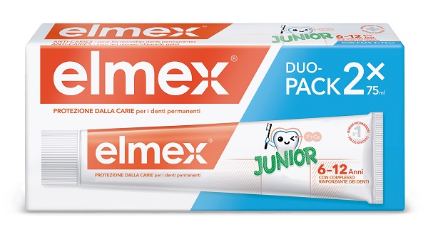 ELMEX JUNIOR DENTIFRICIO 75 ML DUOPACK - Farmacianuova.eu