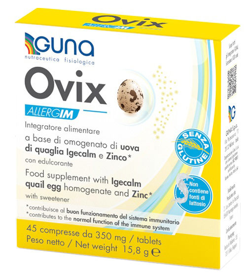 OVIX ALLERGIM 45 COMPRESSE DA 350 MG - Farmacianuova.eu