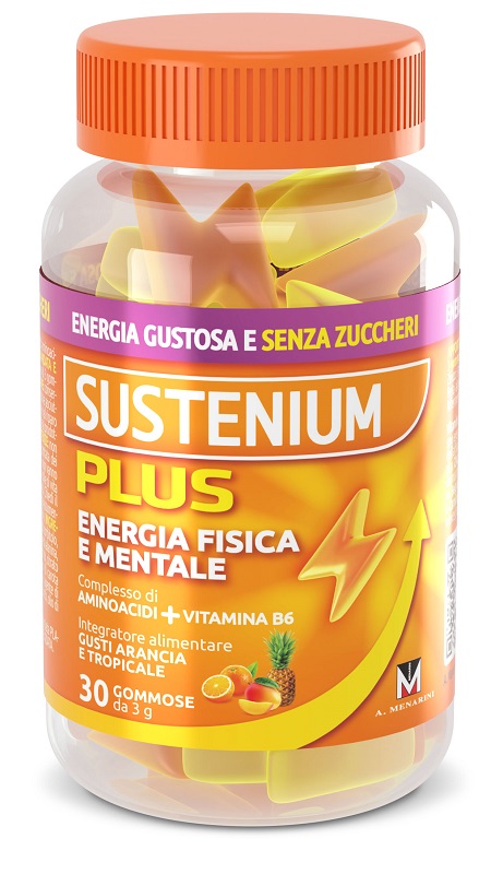 SUSTENIUM PLUS 30 CARAMELLE GOMMOSE 3 G - Farmacianuova.eu