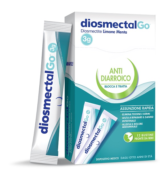 DIOSMECTALGO LIMONE MENTA 12 BUSTINE - Farmacianuova.eu