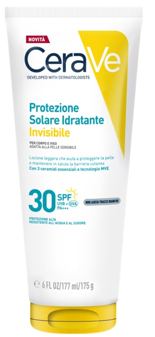CERAVE PROTEZIONE SOLARE IDRATANTE INVISIBILE SPF30 177 ML - Farmacianuova.eu