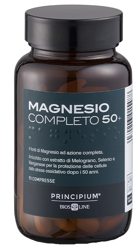 PRINCIPIUM MAGNESIO COMPLETO BREVETTATO 50+ 90 COMPRESSE - Farmacianuova.eu