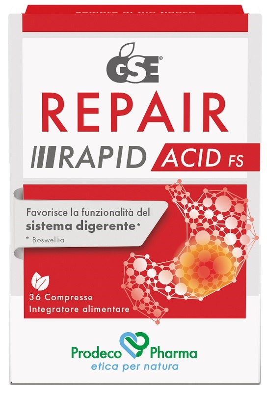 GSE REPAIR RAPID ACID FS 36 COMPRESSE - Farmacianuova.eu
