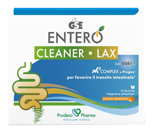 GSE ENTERO CLEANER LAX 10 BUSTINE - Farmacianuova.eu