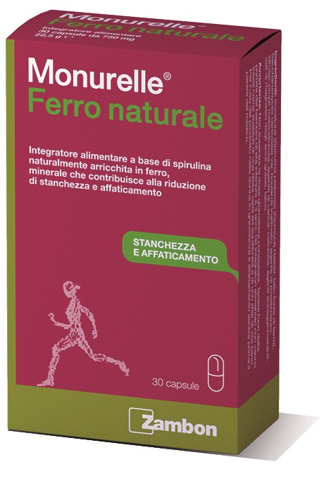 MONURELLE FERRO NATURALE 30 CAPSULE - Farmacianuova.eu