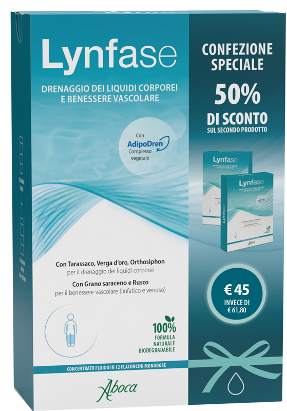 LYNFASE FLACONCINI CONFEZIONE SPECIALE 1+50% 1+1 DEL 989638477 - Farmacianuova.eu