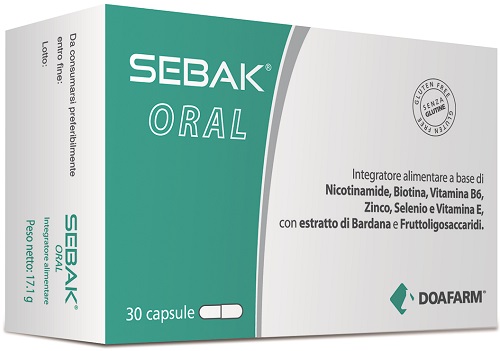 SEBAK ORAL 30 CAPSULE - Farmacianuova.eu