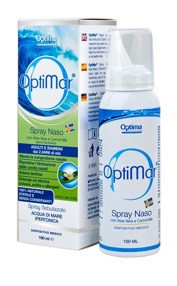 OPTIMAR SPRAY NASO ALOE CAMOMILLA 100 ML - Farmacianuova.eu