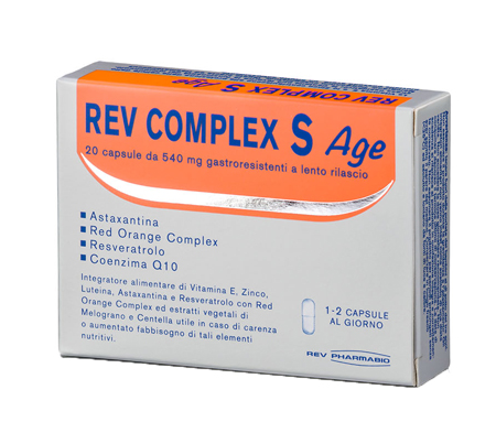REV COMPLEX S AGE 20 CAPSULE - Farmacianuova.eu