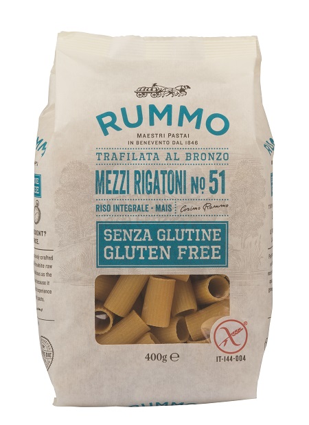 RUMMO MEZZI RIGATONI N51 DI RISO INTEGRALE E MAIS 400 G - Farmacianuova.eu