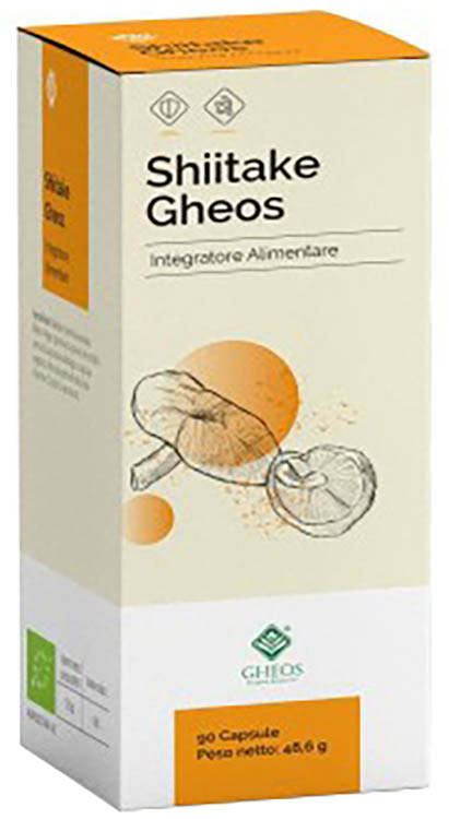 SHIITAKE GHEOS 90 CAPSULE DA 540 MG - Farmacianuova.eu