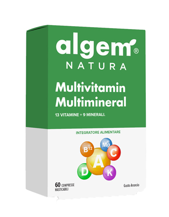 MULTIVITAMIN MULTIMINERAL 60 COMPRESSE MASTICABILI - Farmacianuova.eu