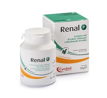 RENAL P MANGIME COMPLEMENTARE PER CANI E GATTI BARATTOLO 70 G - Farmacianuova.eu