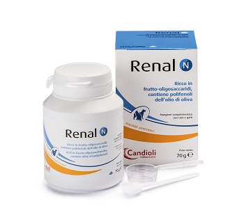 RENAL N MANGIME COMPLEMENTARE PER CANI E GATTI BARATTOLO 70 G - Farmacianuova.eu