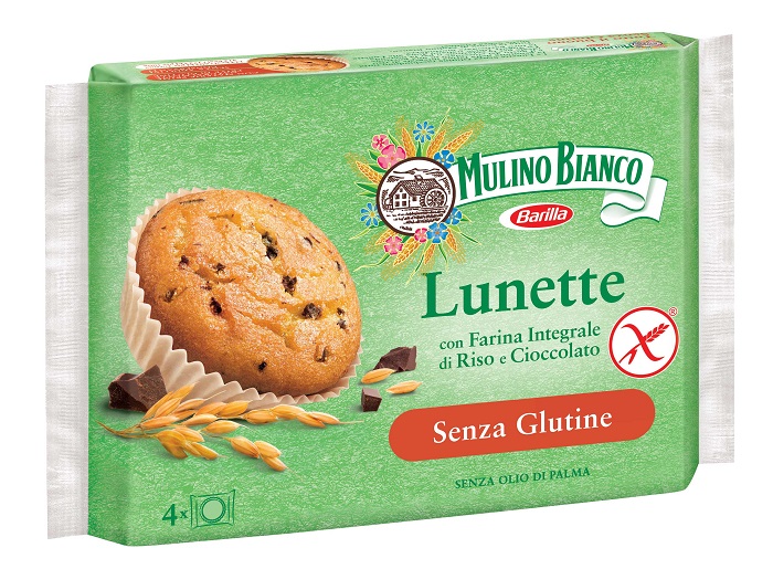 MULINO BIANCO LUNETTE CON FARINA INTEGRALE DI RISO E GOCCE DI CIOCCOLATO 140 G - Farmacianuova.eu