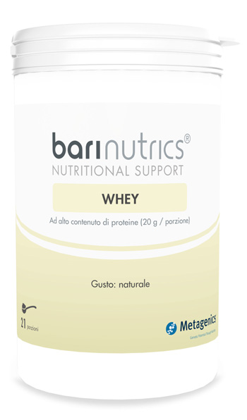 BARINUTRICS WHEY 21 PORZIONI X 22,71 G - Farmacianuova.eu