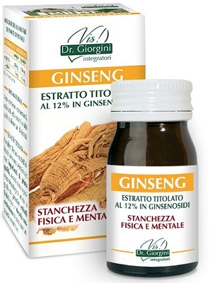 GINSENG ESTRATTO TITOLATO 60 PASTIGLIE - Farmacianuova.eu