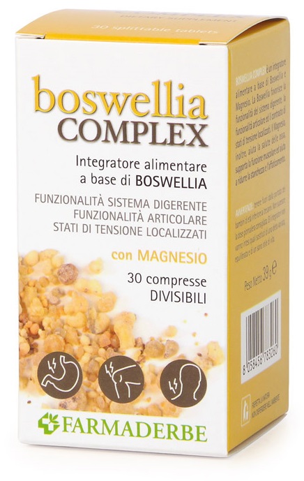 BOSWELLIA COMPLEX 30 COMPRESSE - Farmacianuova.eu