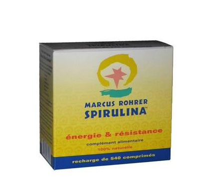 SPIRULINA MARCUS ROHRER 540 COMPRESSE - Farmacianuova.eu