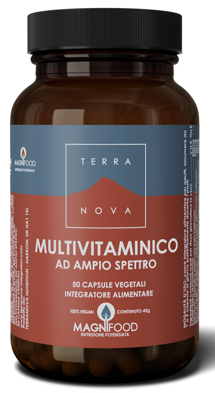 TERRANOVA COMPLESSO MULTIVITAMINICO AD ALTO SPETTRO 50 CAPSULE - Farmacianuova.eu